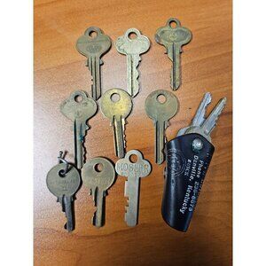 Antique Set of Keys.  For Crafting or Collecting